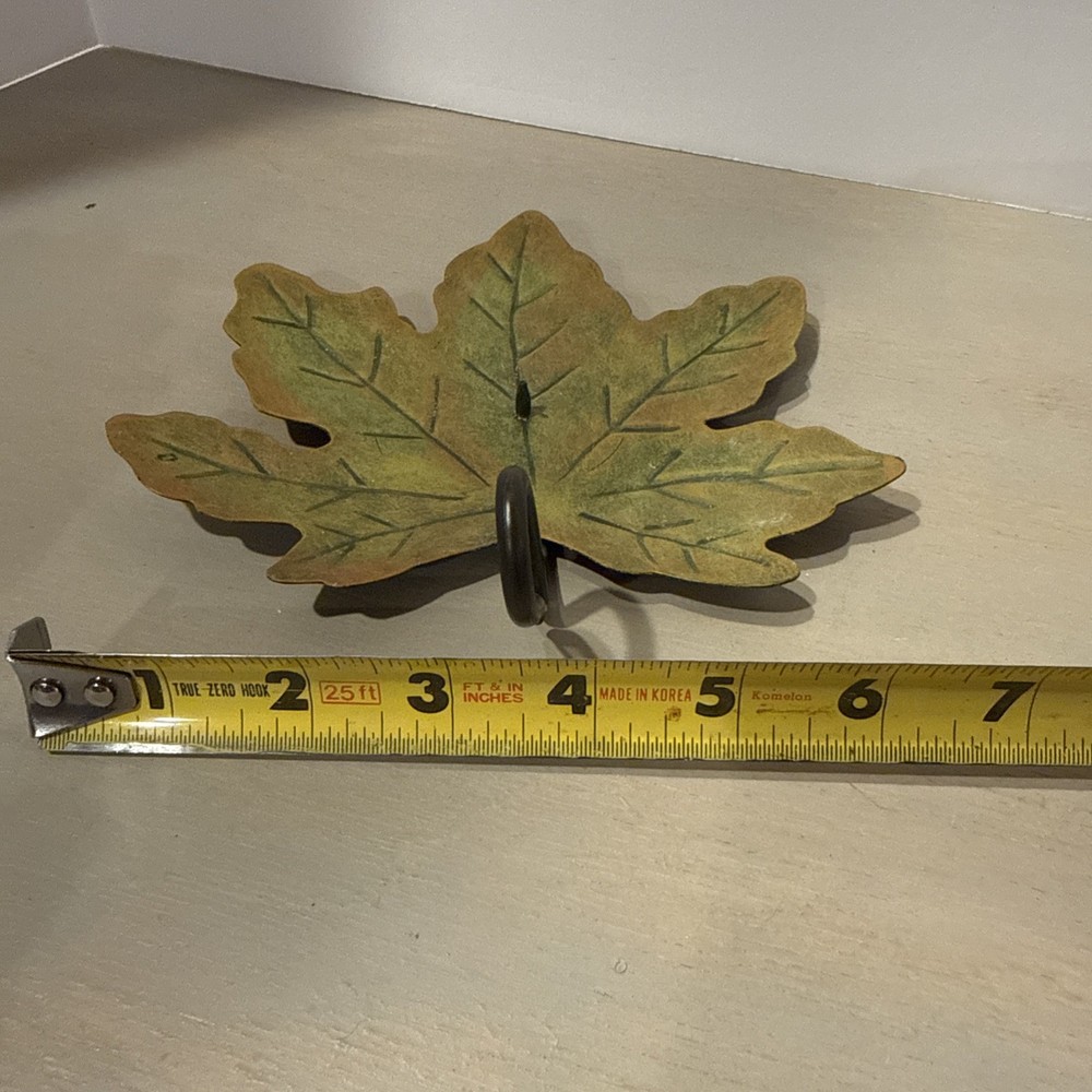 Fall Autumn Leaf Candle Holder Home Decor