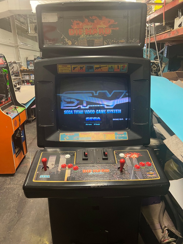 DIE HARD ARCADE by SEGA 1996 (Excellent Condition)