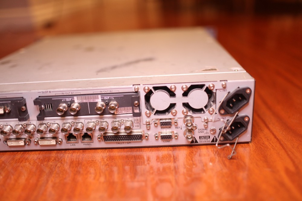 Panasonic Video Switcher (AV-HS450C1N & AV-HS450U1N) Controller + Mainframe READ