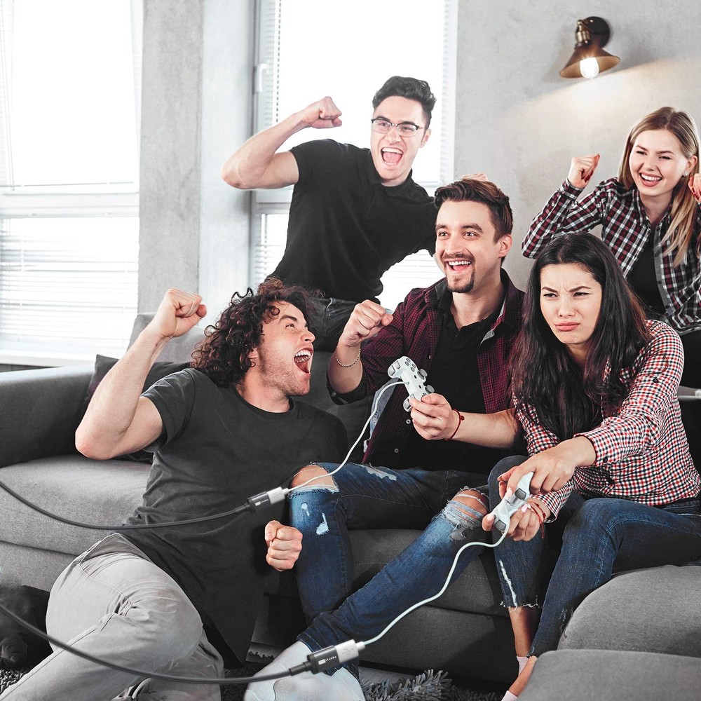 ITD ITANDA 6FT USB Extension Cable 3.0 Cord Type A 6 FT, Grey