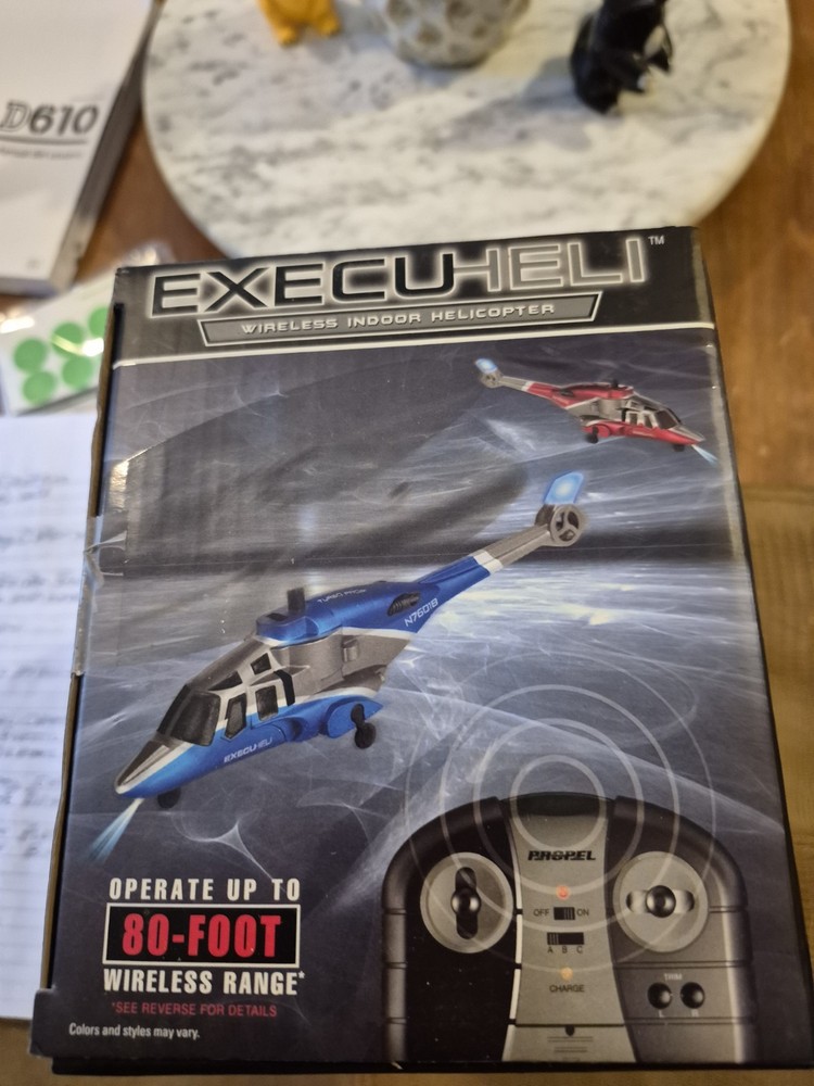 🚁🚁Execuheli Wireless Indoor Helicopter NIB🚁🚁
