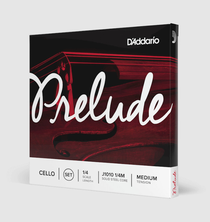 D'Addario - PRELUDE CELLO STRING SET - J1012 1/4M - Pack x5