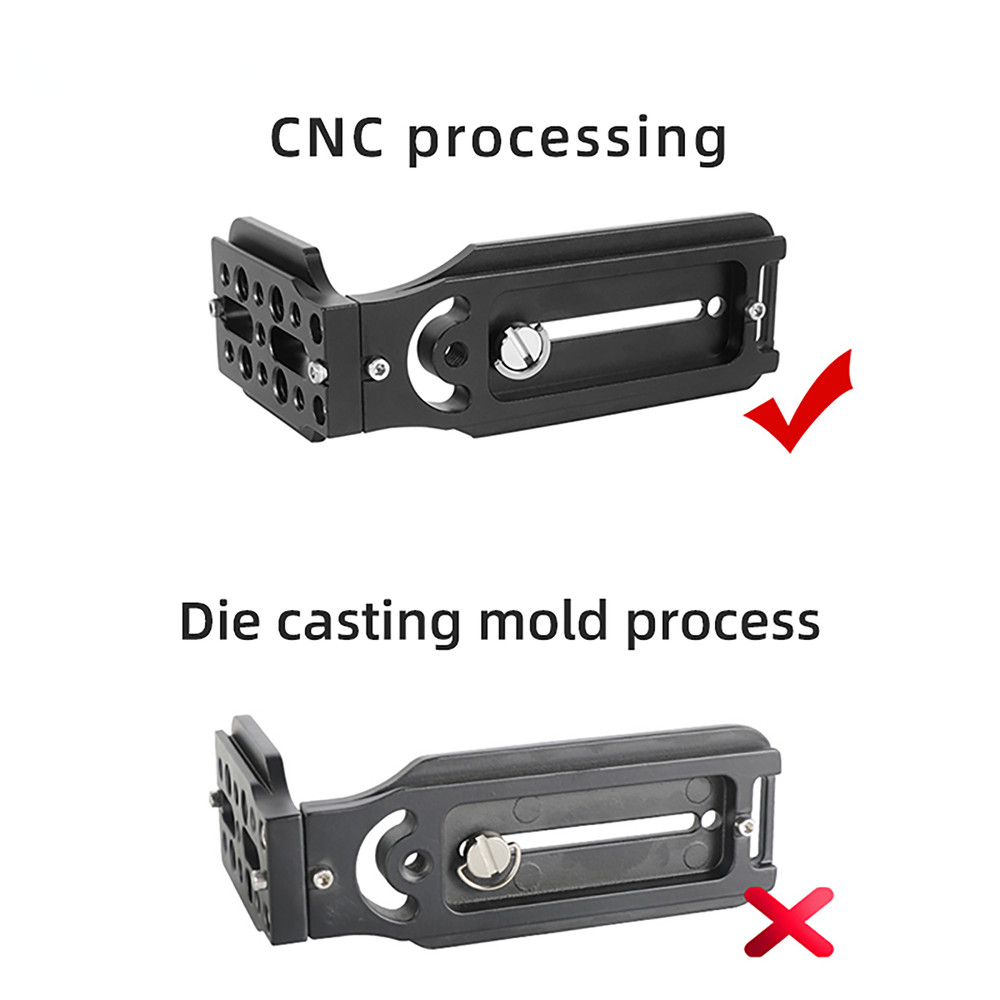 Aluminum L-shaped DSLR Camera quick release plate for DJI Stabilizer Gimbal
