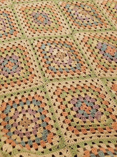 Bedspread Handmade with Bucilla Cotton