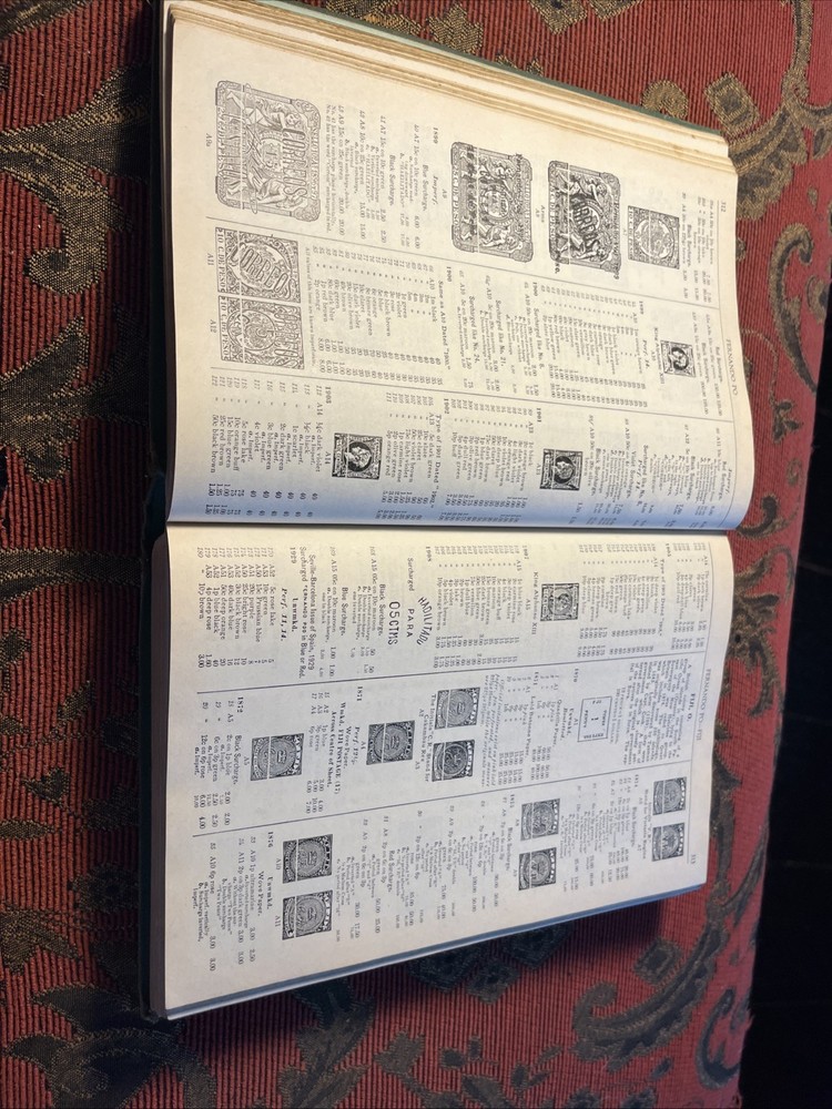 1934 Scott’s Standard Postage Stamp Catalog Hardcover