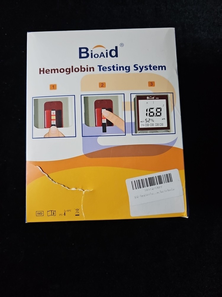 Bioaid Home Use Hemoglobin Meter Analyzer For Detection Hb And Hct Monitors