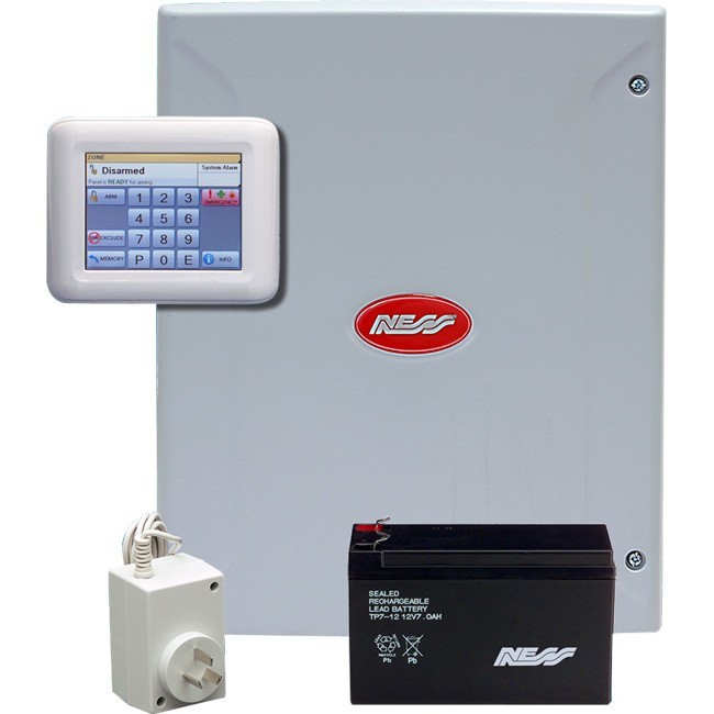 NESS D8Xd Panel With Navigator Keypad Ness