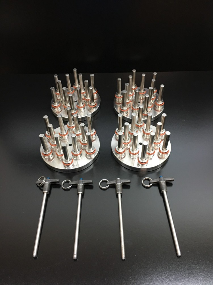 BioSpec Model 59012MS MultiSample BioPulverizer Lot 4 Sets