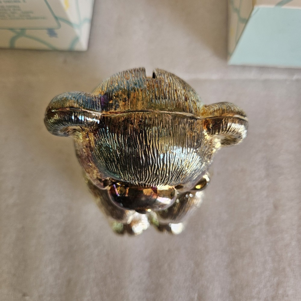 AVON Baby's First Heirloom Collection Cup, Spoon & Bear Bank Silverplated