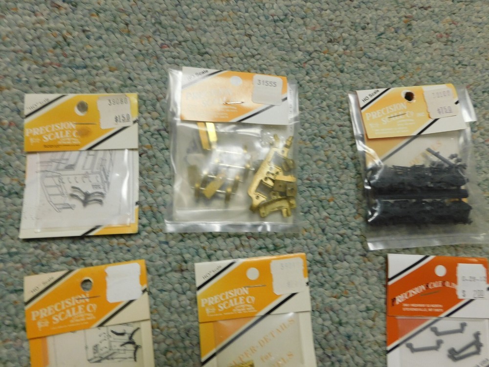 Precision Scale HO NINE (9) different accesory packs