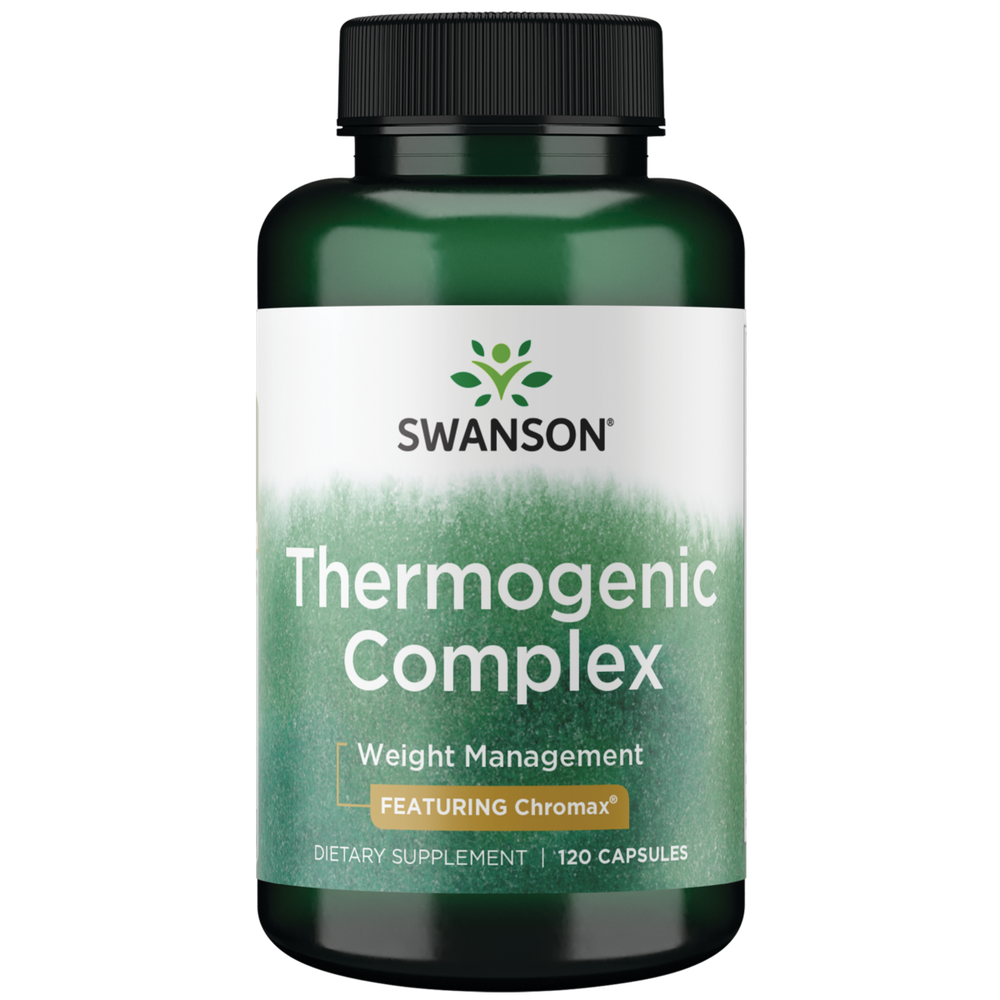 Swanson Caffeine and Egcg Thermogenic Complex 120 Capsules