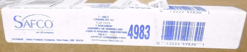 SAFCO LOCKING KIT FOR FLAT FILES 4983 (M)