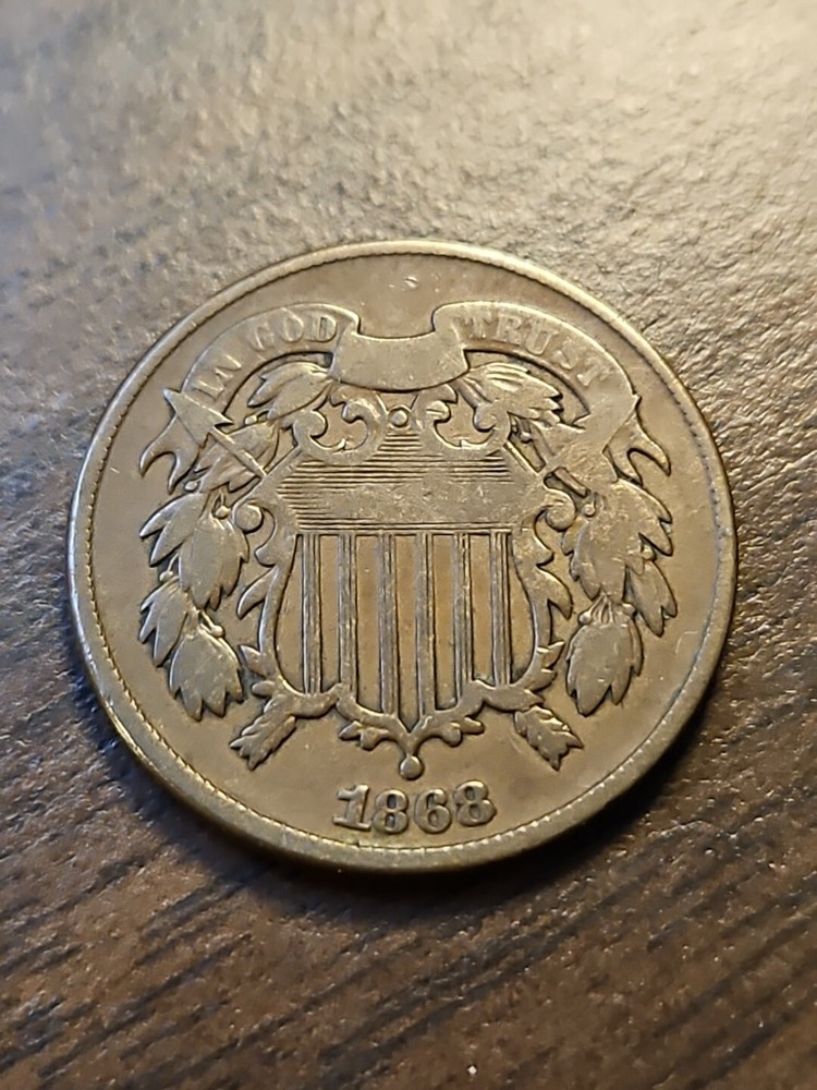 1868 2 Cent Piece