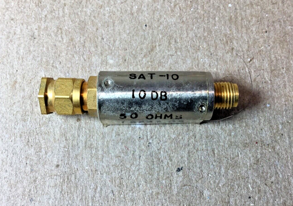 Mini-Circuit Mod. SAT-10 Attenuator 50 Ohm 10db