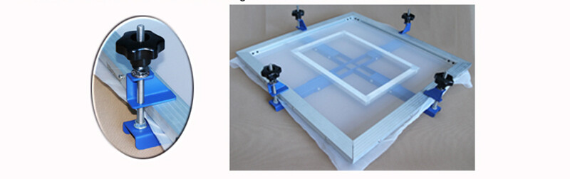 24"x24" Manual Screen Frame Stretcher Self-Stretching Plate Making Tool Simple
