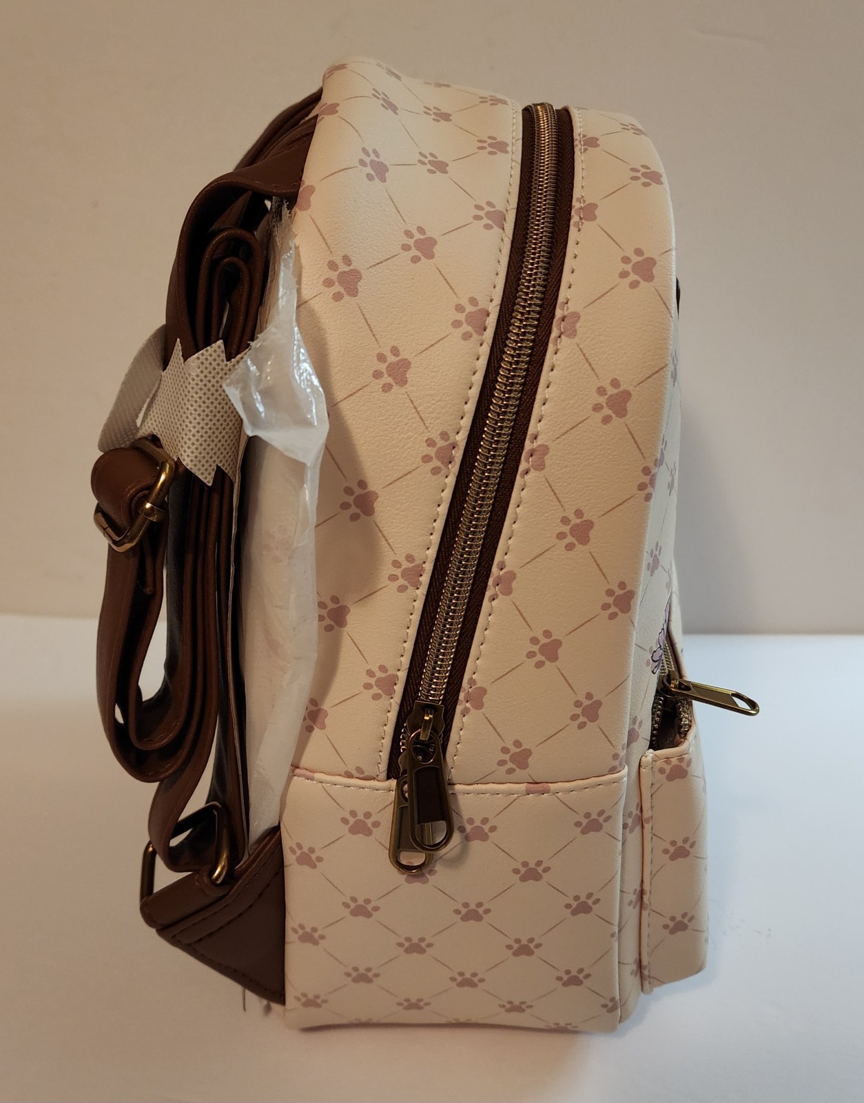 NEW! Loungefly Disney Cats Floral Mini Backpack w/ Aristocats Figaro & Oliver