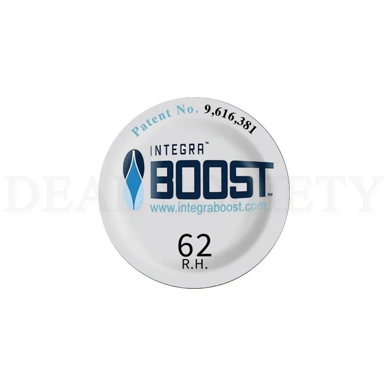 Integra Boost Humidity Cap Pack 37mm 62% -Choose 25, 50, or 100 Pack