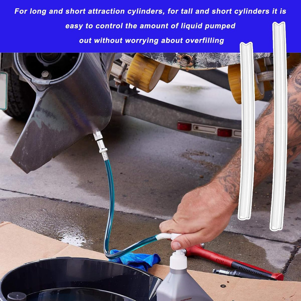 Fluid Pump for Quart Bottles, Transmission Fluid Extractor with 4Cc per Pump Str