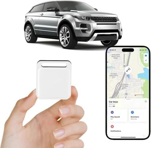GPS Tracker for Vehicles,Mini Portable GPS Tracker Hidden Magnetic Tracker