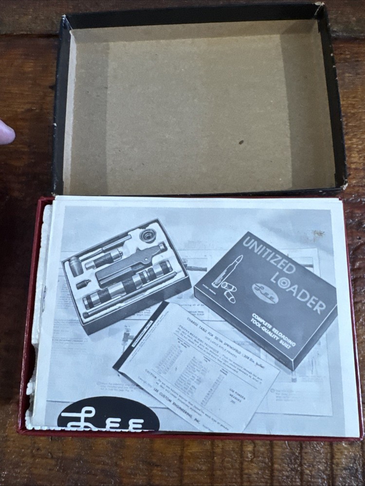 Vintage Lee UNITIZED LOADER. Hand Loader For 220 Savage