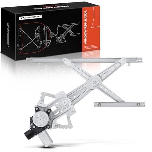 Front Left Driver Side Electric Power Window Regulator with Front Driver (LH)