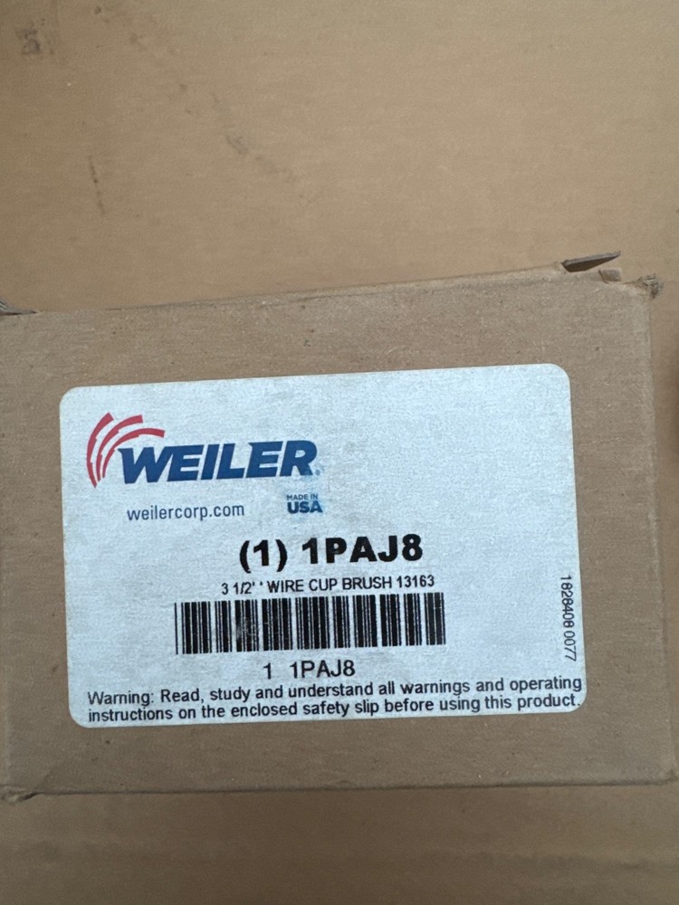 WEILER 93435 Knot Wire Cup Brush,Threaded Arbor 1PAJ8