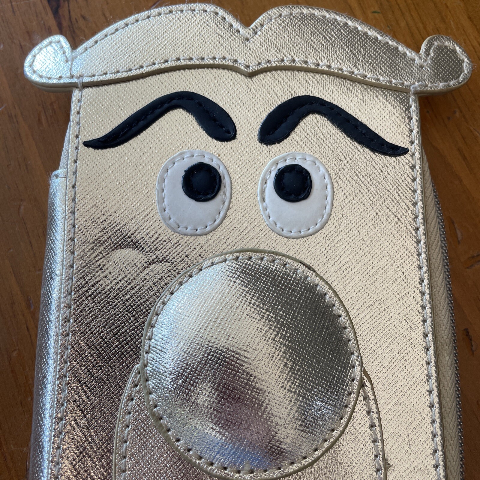 Disney Parks Alice in Wonderland Doorknob Coin Purse Wallet Pouch Zipper Retired