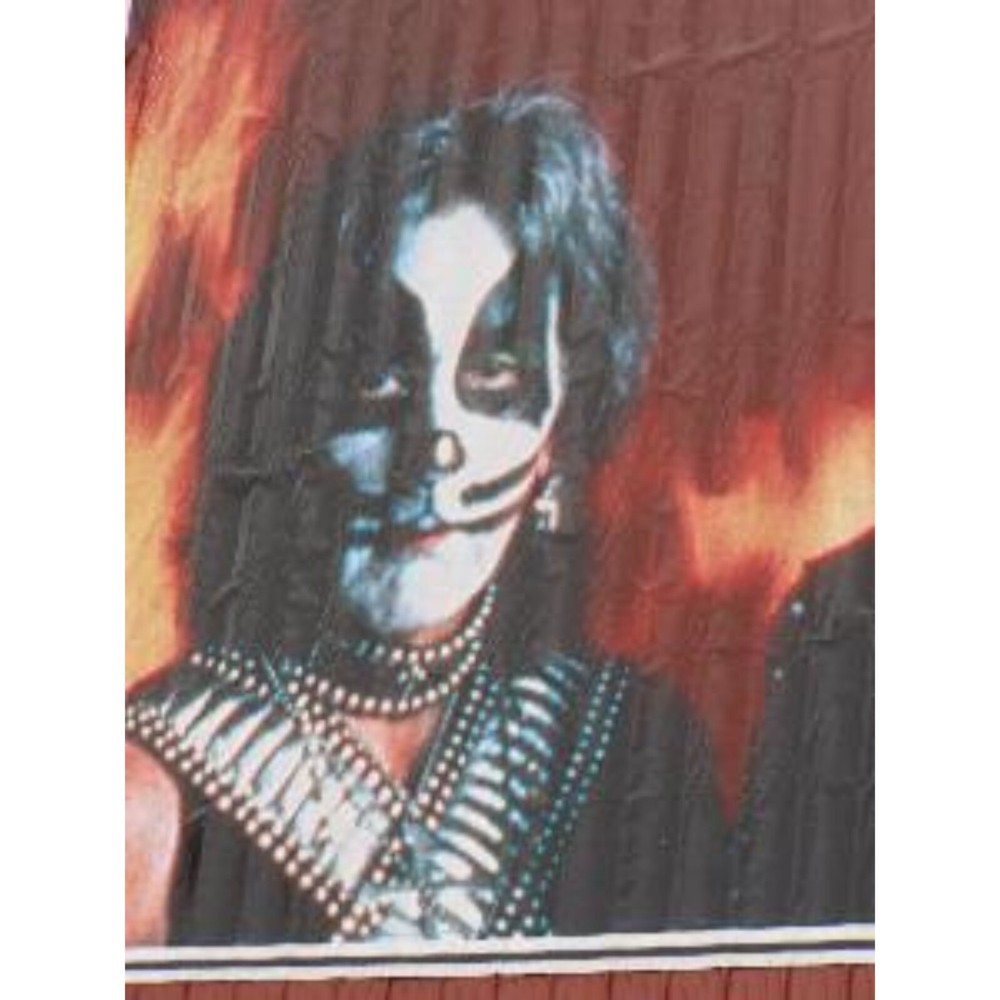 Nov 2 1996 Las Vegas Nevada KISS Bill Board Banner the only one its original