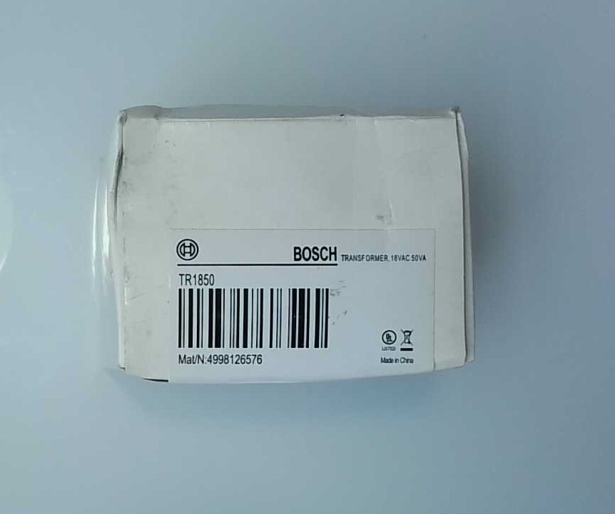 Bosch TR1850 Plug-In Transformer 18VAC 50VA