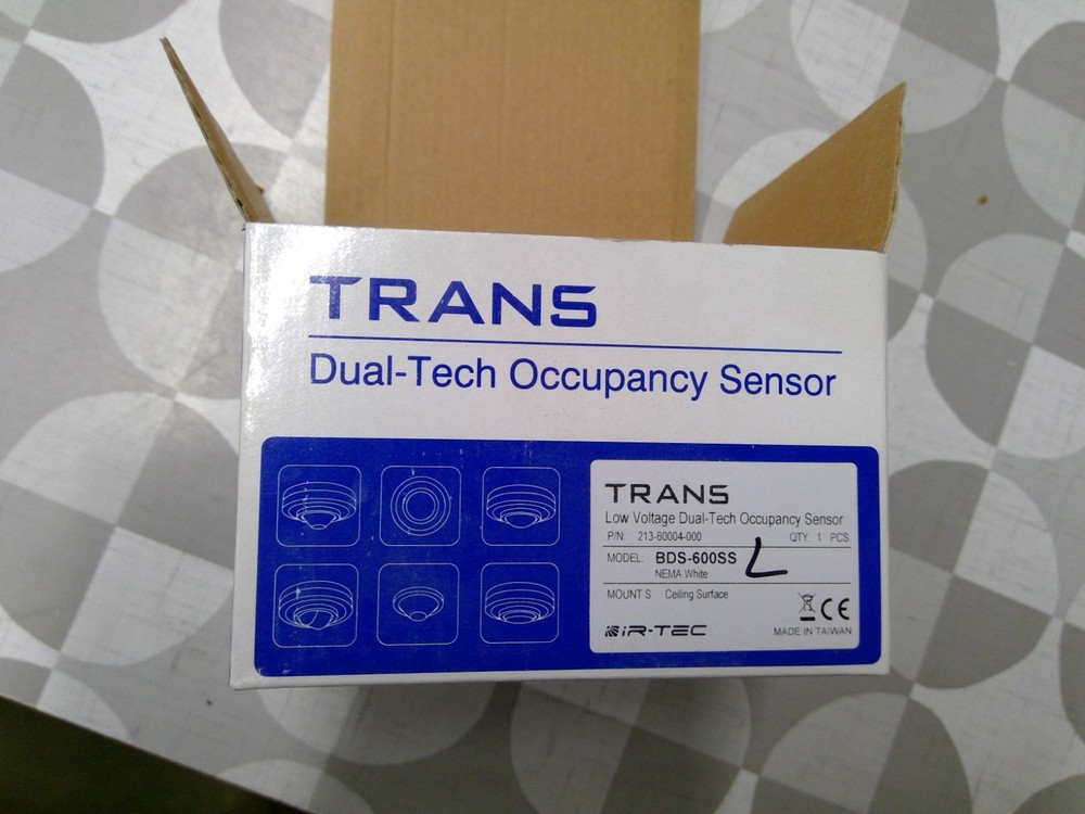 Trans Dual-Tech Occupancy Sensor BDS-600SS (Lense A) *FREE SHIPPING*