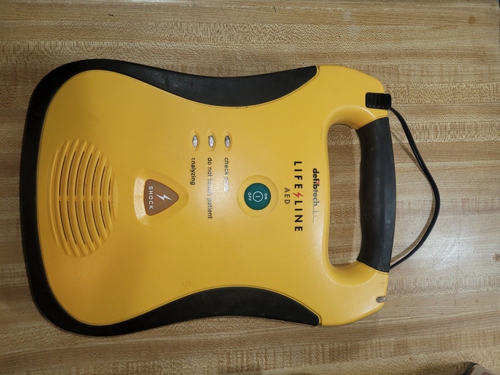 Defibtech Reviver AED, DDU-100A defibrillator with pads and battery