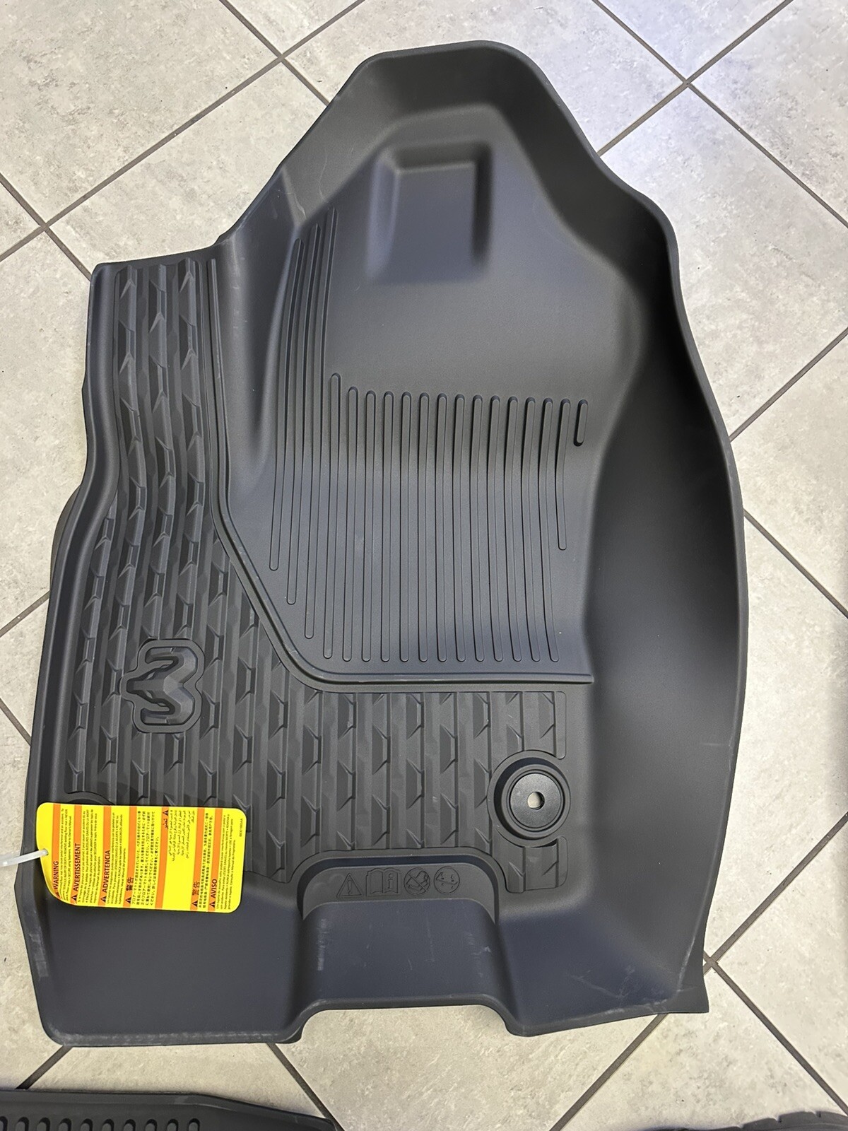 2025 Ram 1500 DT Genuine Mopar All-Weather Floor Mats Crew Cab 82216607AA