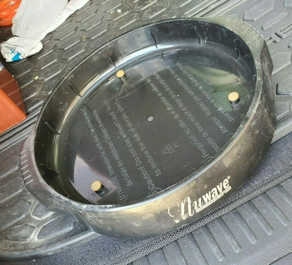 NuWave Pro Plus Oven Replacement Black Base Bottom