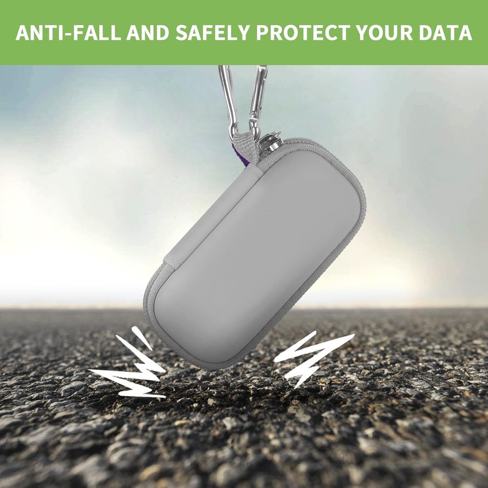 USB Flash Drive Case, Thumb Drives/SD/Memory Cards/Stick/SDXC SDHC Grey