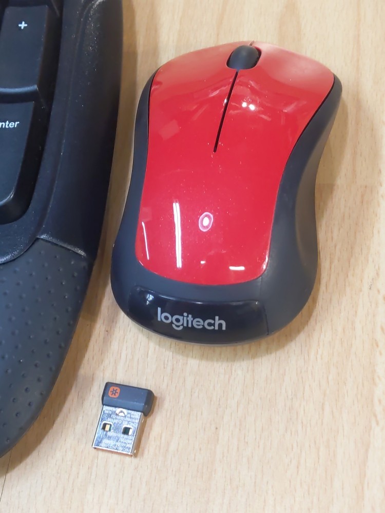 Logitech Wireless Wave Keyboard K350 & Mouse Set + M310 Mouse + USB Dongle D