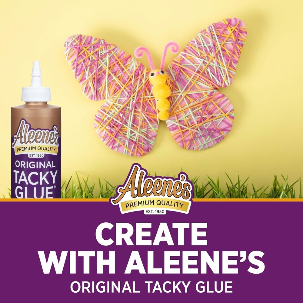 All Purpose Tacky Glue, 8-Ounce, Clear