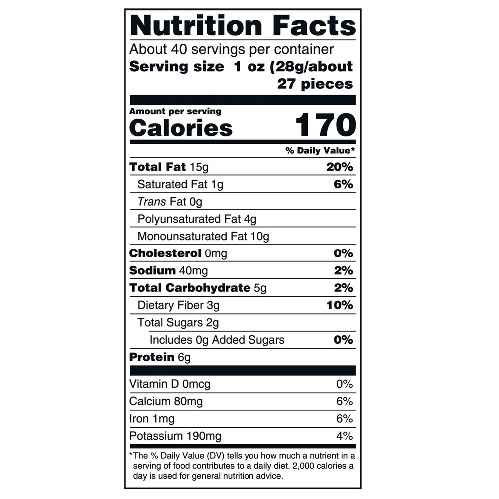 Member's Mark Lightly Salted Roasted Almonds, 40 Ounce