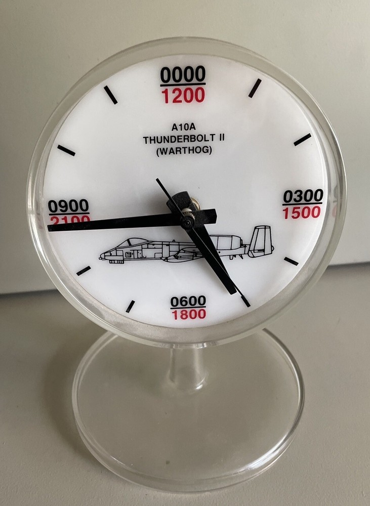 A10A Thunderbolt II (Warthog) Clock