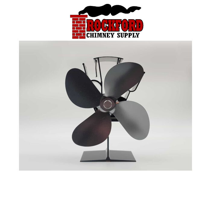 Thermoelectric Self Powered Stove Fan - Multiple Colors Available
