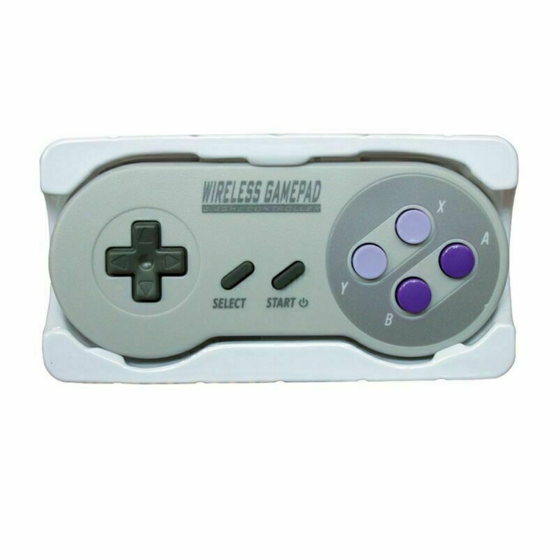 For Super SNES Classic Mini Game Console Wireless Gamepad Controller Accessories