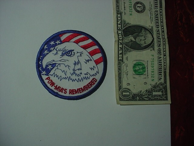 Patch - MIA POW REMEMBERED