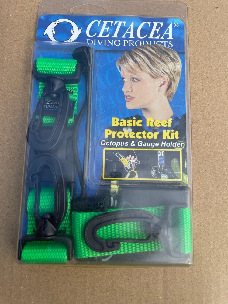 5 X cetacea basic reef protector kit octo n gauge holder scuba spg