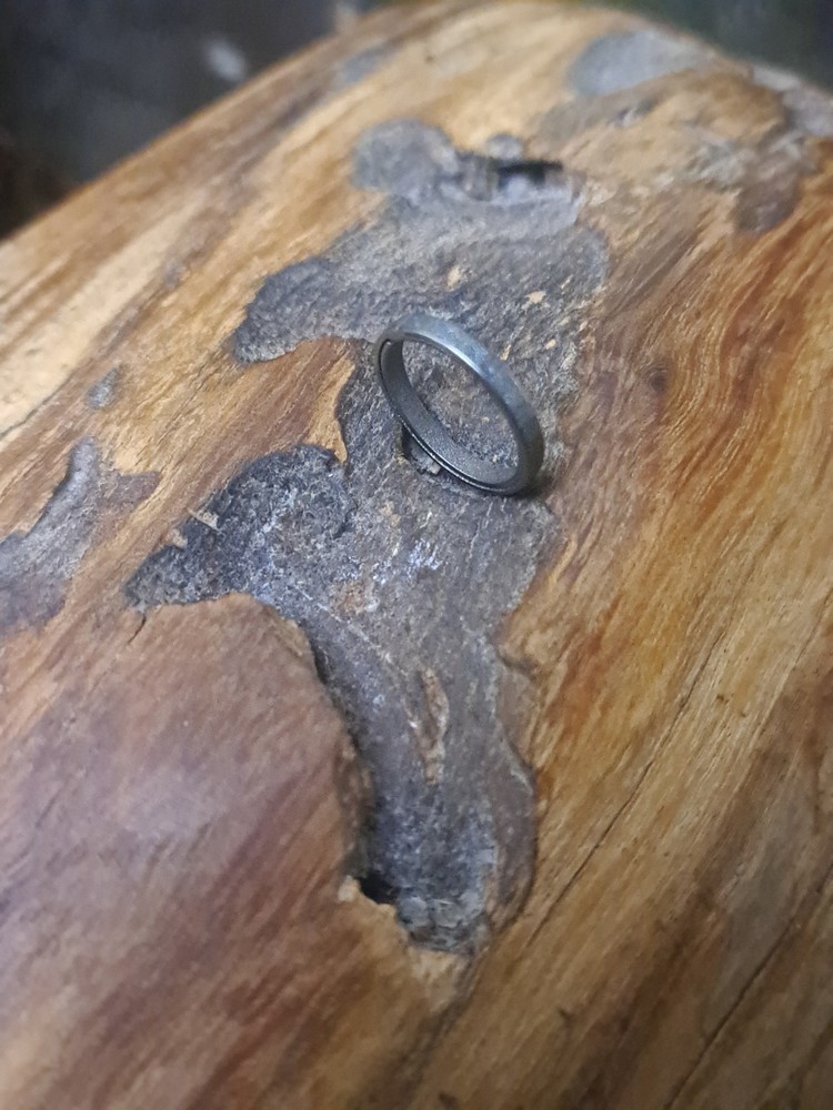 Small 16mm Accessory Titanium Sidepush Keyring