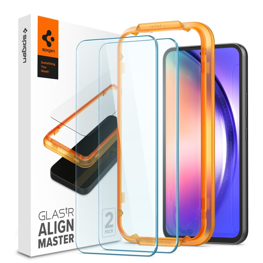 Spigen [GlasTR AlignMaster] Screen Protector | For Samsung Galaxy A54 5G | 2Pack