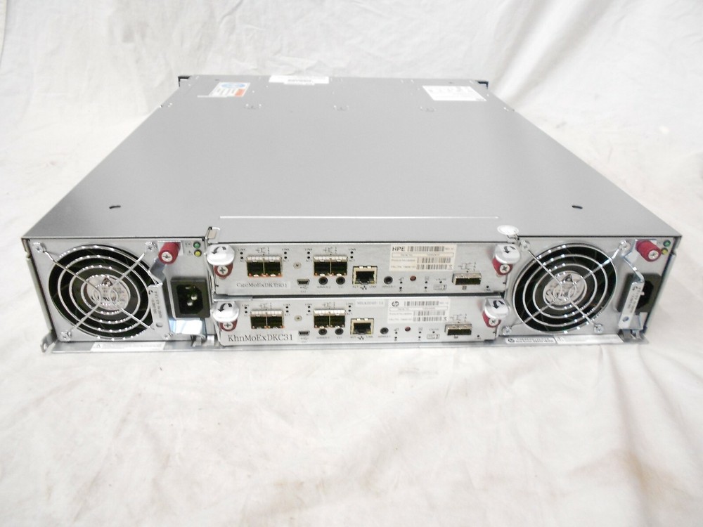 HPE HP 48TB MSA2040 MSA 2040 SAN Storage Array 12x 4TB 2x C8S53A SAS Controller