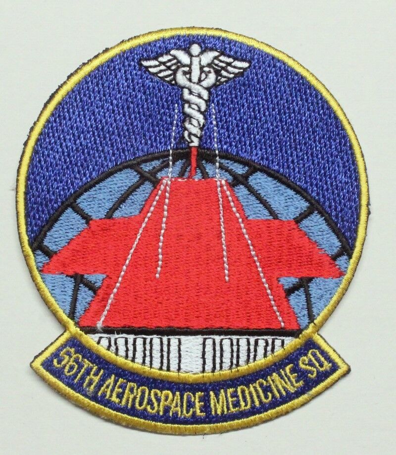 USAF Air Force Patch: 56th Aerospace Medicine Squadron - 3"