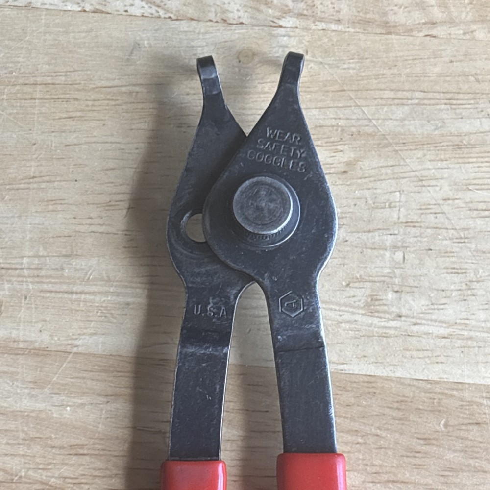 Mac Tools 90 Degree Internal External Snap Ring Pliers Reversible TP32-A USA