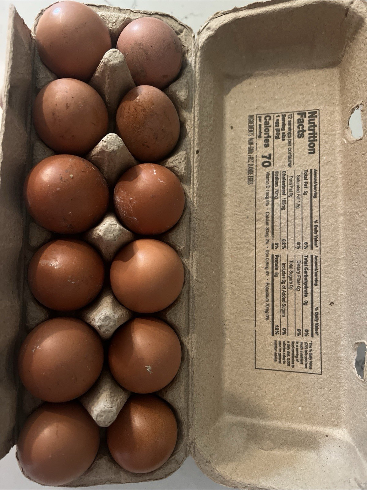 Redstar Chicken Hatching Eggs. Fresh Picked Everyday. Unwashed.