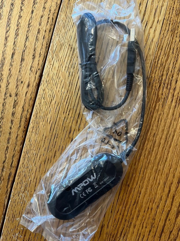 MPOW 3.5mm AUX to USB Adapter with Inline Controls
