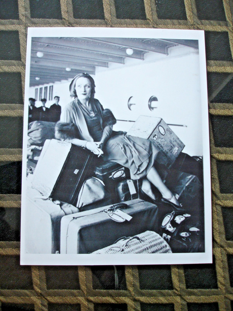 Marlene Dietrich Luggage